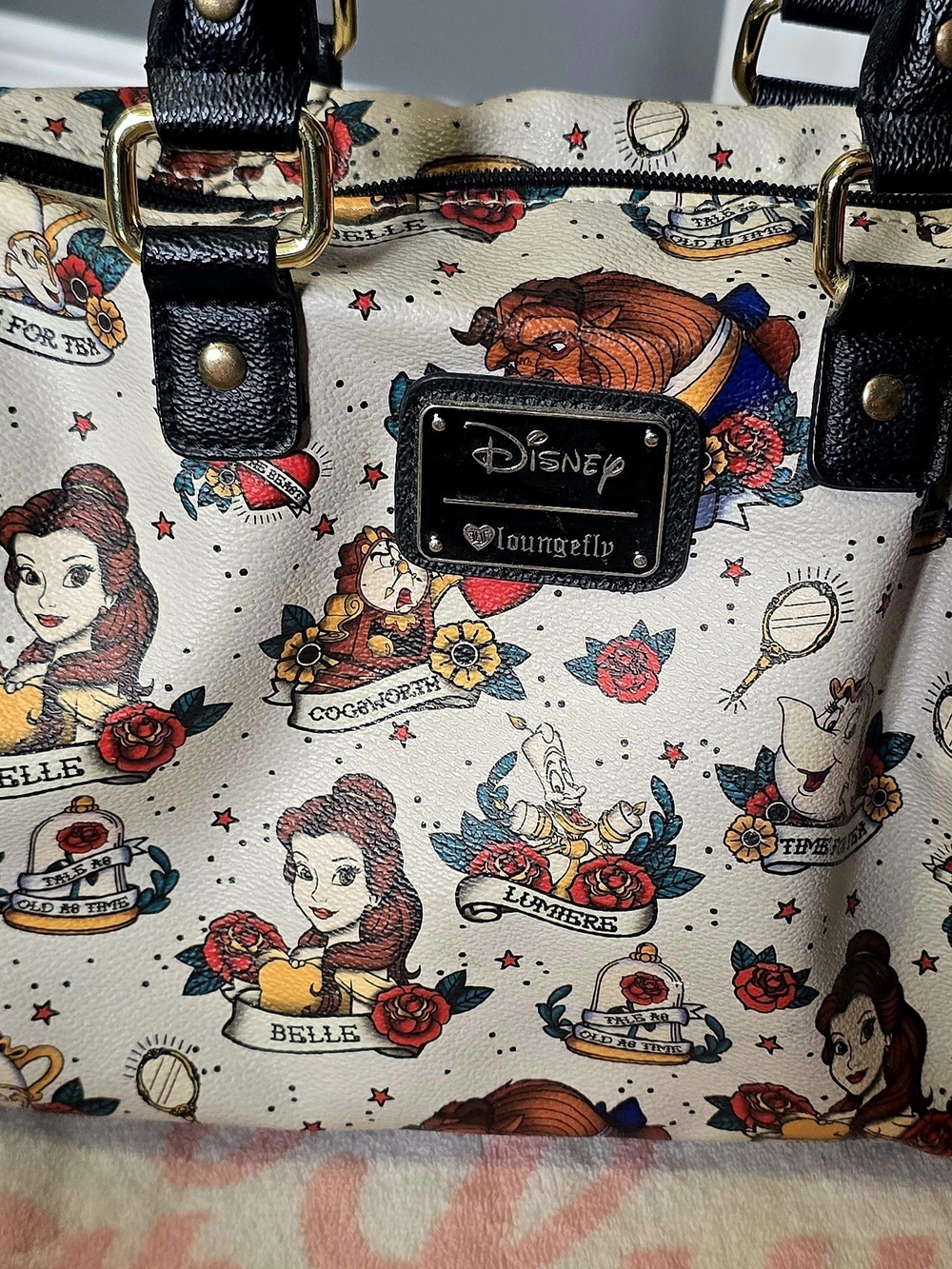 Loungefly Beauty and the Beast Purse